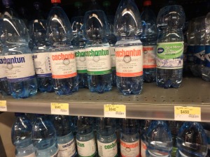 so many water choices